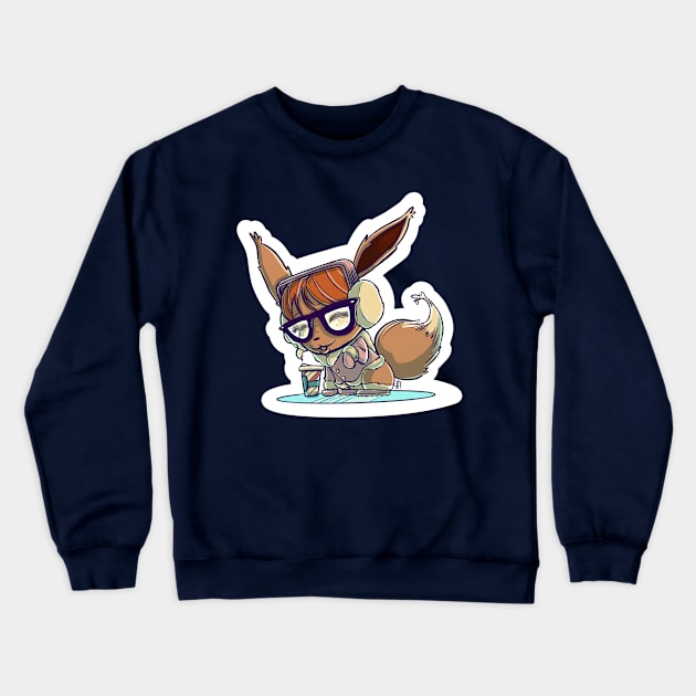 Cold But Cute Crewneck Sweatshirt by BloodFuryArt